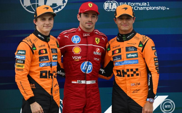 Magyar Nagydíj - Meglepetésre Leclerc-é az első rajtkocka